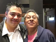 Dia4Foto20DBZLRFEduardoFonseca.jpg (84 kB) Foto Nº 20. Con Eduardo Fonseca, voz de Oficial Sapo.