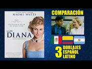 Diana- El Secreto de la Princesa -2013- Comparación de 3 Doblajes Latinos - Original y Redoblajes