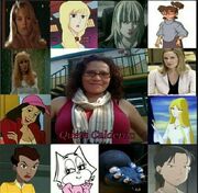 Queta Calderón y sus personajes hecho por Frost Rider 