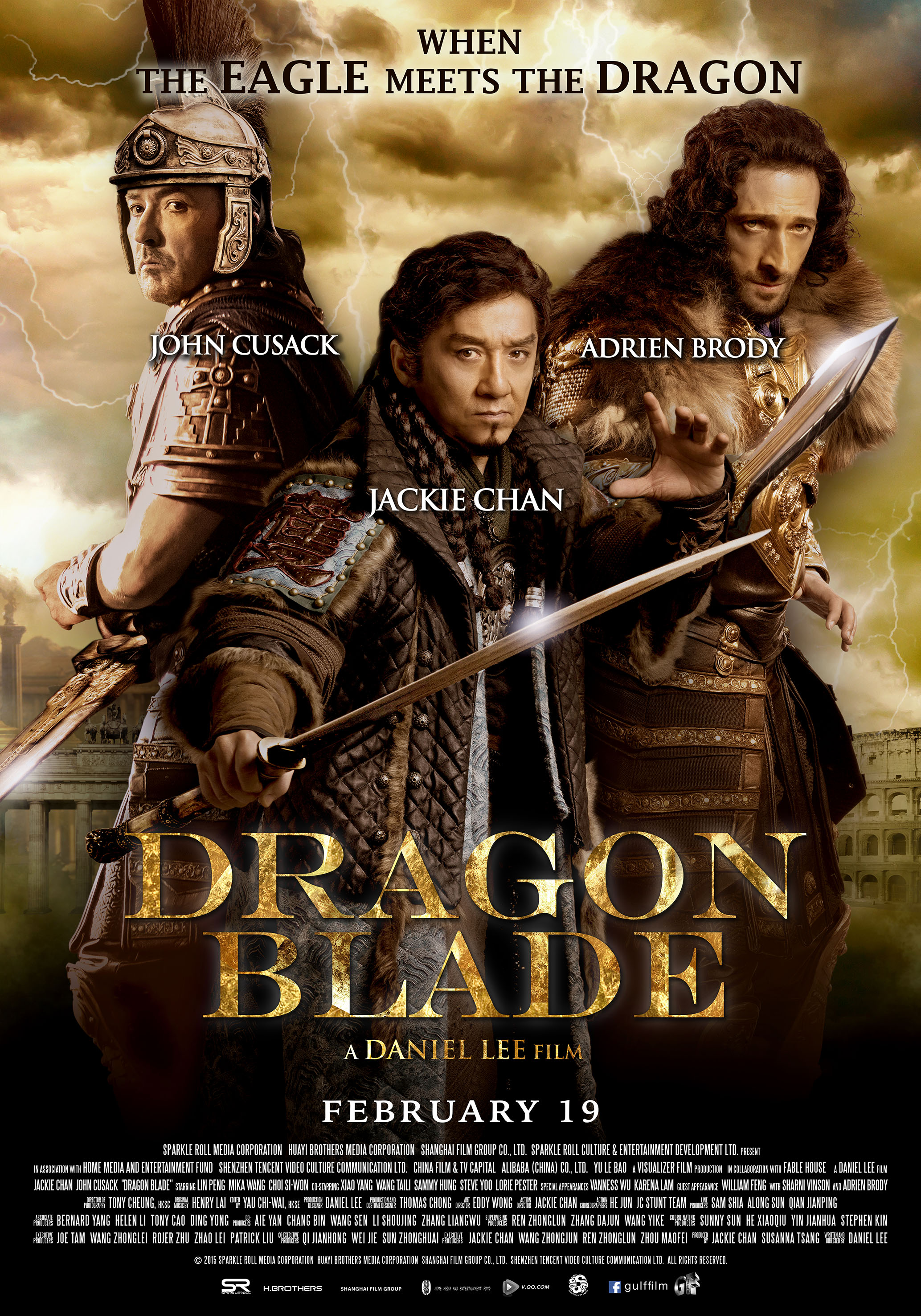  Dragon Blade : Jackie Chan, John Cusack, Adrien Brody, Si Won  Choi, Peng Lin, Daniel Lee: Movies & TV