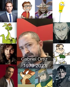 Homenaje a Gabriel Ortiz. Q.E.P.D. Genio carismático del doblaje que será añorado por muchos que crecieron escuchándolo en sus series favoritas de la infancia.