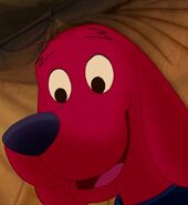 Clifford en Clifford, el gran perro colorado: La película.