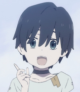 Hiro (niño) en DARLING in the FRANXX.