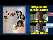 En la Laguna Dorada -1981- Comparación del Doblaje Latino Original y Redoblaje - Español Latino