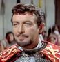 Sir Lancelot (Robert Taylor) en Los Caballeros del Rey Arturo.