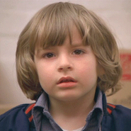 Danny Torrance en el redoblaje de El resplandor.