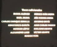 Créditos de doblaje en DVD, parte 3.