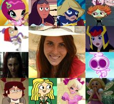 Sixnalie y algunos de sus personajes.jpg