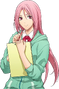 Satsuki Momoi en Kuroko no Basket y en sus OVAs.
