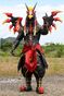 Doomwing/Dino Charge Ranger Plata Malvado en Power Rangers: Dino Charge.