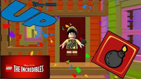 ¡¡DESBLOQUEANDO A RUSSELL (UP) Y LADRILLO ROJO "CONTACTO EXPLOSIVO" - LEGO LOS INCREIBLES