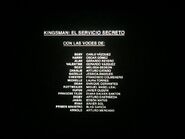 Créditos del cine