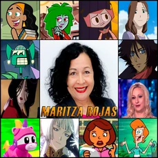 Collage a la Actriz Del Doblaje Venezolano (Maritza Rojas) por Super StarClear 2002