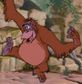 El Rey Louie en la película animada del Libro de la selva.
