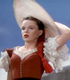 Manuela (Judy Garland) en El pirata.