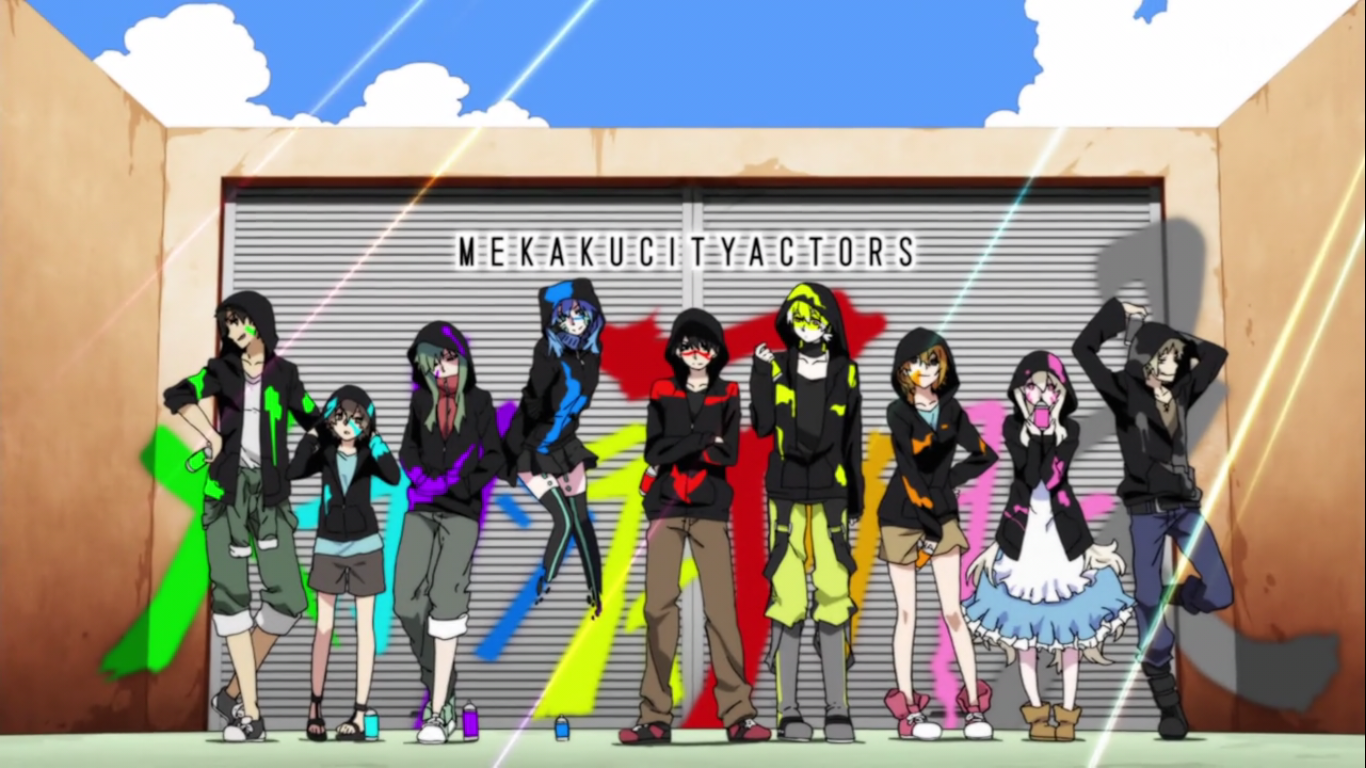 Mekaku City Actors  Personajes de anime, Actors, Personajes