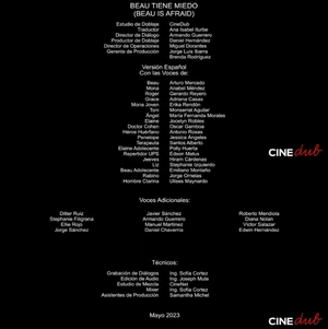 CRÉDITOSBEAUTIENEMIEDO
