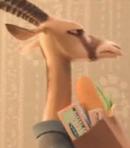 Bucky Oryx Antlerson en Zootopia.