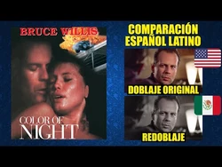 bruce willis color de la noche