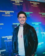 Lalo Capetillo Gaytán (Megatron) en la premiere.