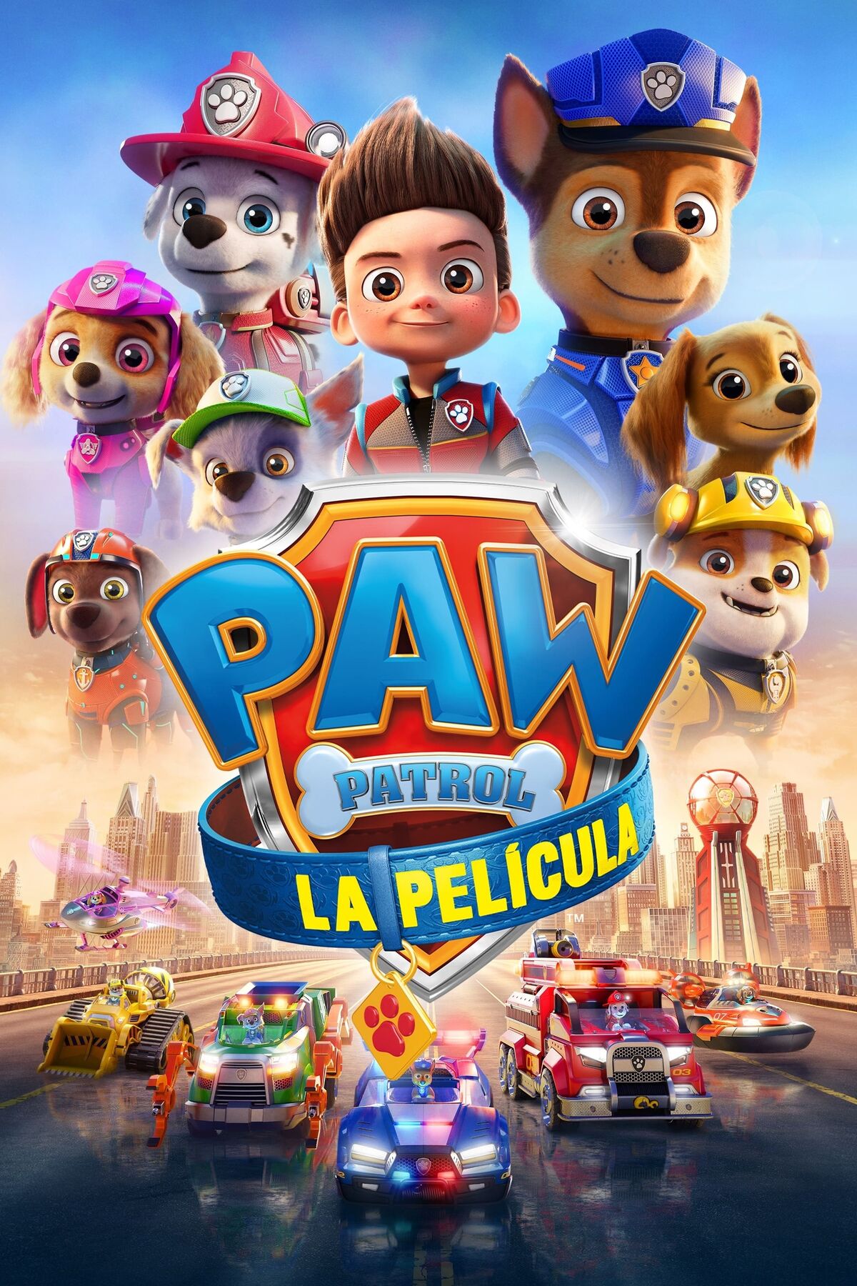 Paw Patrol Ryder's Rescue Patrulla Canina Niño Pawl Raider