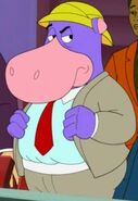 Pepe Pótamo en Harvey Birdman, abogado.