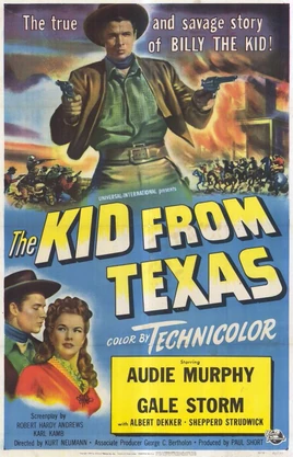 TheKidFromTexas1950Poster