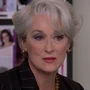 Miranda Priestly en El diablo viste a la moda.