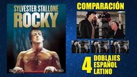 Rocky -1976- Doblaje Original y 3 Redoblajes - Español Latino - Comparación y Muestra