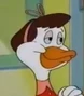 Mamá de Huey en Bebé patito.