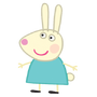 Rebecca Liebre en Peppa.