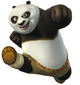 Po the panda kung fu panda jack black