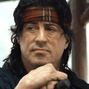 John Rambo (Sylvester Stallone) en la segunda versión de Rambo IV.