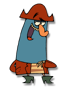 Capitán Nudillos en Las maravillosas desventuras de Flapjack.