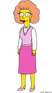 Maude Flanders también en Los Simpson (temps. 3-4 y 9).