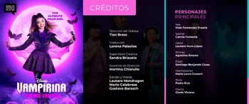 Créditos técnicos y elenco publicados por el estudio de doblaje.