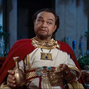 Datán (Edward G. Robinson) en la 1ª versión de Los diez mandamientos.