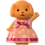 Melinda en Sylvanian Families.