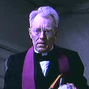 Padre Lankester Merrin (Max von Sydow) en El exorcista (doblaje original).