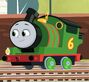 Percy en Thomas y sus amigos: Trenes a todo vapor.