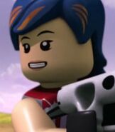 Sabine Wren en Lego Star Wars: Crónicas Droides.