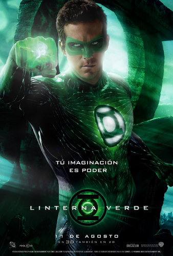 Linterna verde espanol latino poster