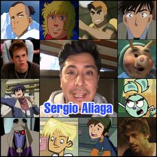 Collage Al Actor Del Doblaje Mexicano (Sergio Aliaga)