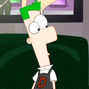 Ferb 2D en Phineas y Ferb la película: A través de la segunda dimensión.