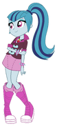 Sonata Dusk (voz cantada) en My Little Pony Equestria Girls: Rainbow Rocks y My Little Pony: Equestria Girls: El Pase de Sunset al Detrás de Escenas.