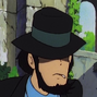 Daisuke Jigen en el redoblaje de El castillo de Cagliostro.