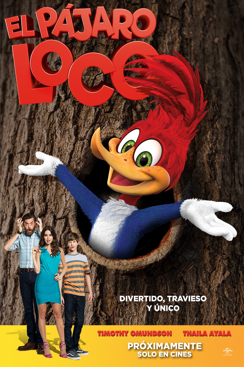 El Pájaro Loco: Universal se prepara para el estreno del live