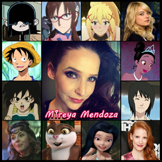 Algunos personajes de Mireya Mendoza.