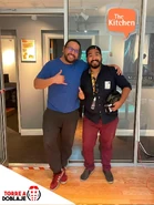 Rómulo Bernal y Victor Luperdi en The Kitchen Inc.