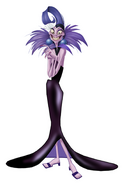 Yzma en Las locuras del emperador, su personaje mas conocido.